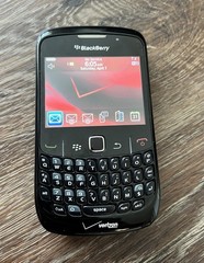 Blackberry Curve 8530 – Black Verizon Cell Phone Good!