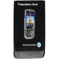 BNIB 3.2″ Blackberry Torch 9800 Customised in Orange 4GB QWERTY Unlocked 3G GSM