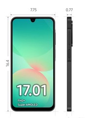 Samsung Galaxy A26 5G – 128 GB – Black (Verizon)