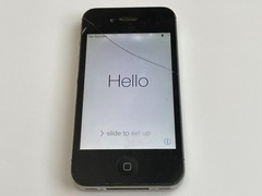 Apple iPhone 4 A1349 8GB Sprint Wireless Black/Space Gray Smartphone/Cell Phone