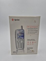 Vintage Sanyo RL-4920 Silver & Gray (Sprint) With Box and Manual 3 Batteries