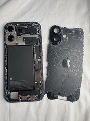 iPhone 16 128gb Unlocked, Cracked Back Glass, No WIFI, Bad Face ID READ