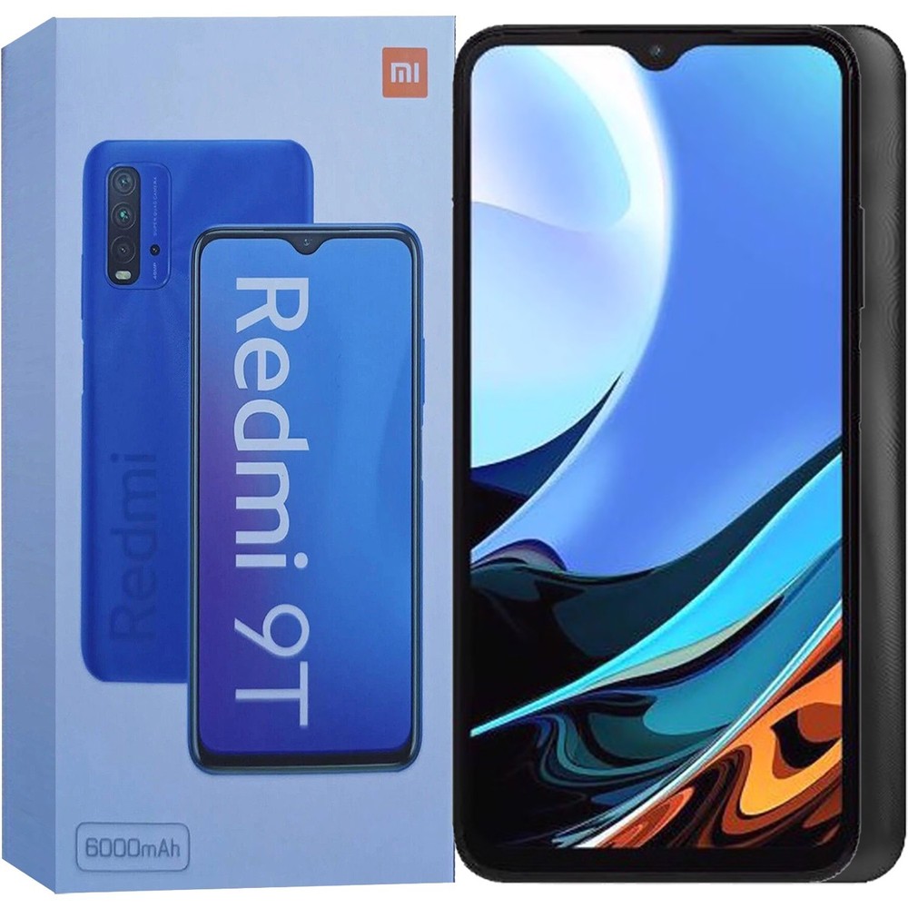Xiaomi Redmi 9T 4G Gray 128GB + 6GB Dual-SIM Unlocked GSM NEW