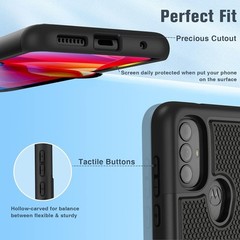 Motorola Moto G Power 2021 Case with Screen Protector,Military Protection Bumper