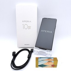 SONY Xperia 10 IV A202SO Black Smartphone SIM Free Unlocked Japan