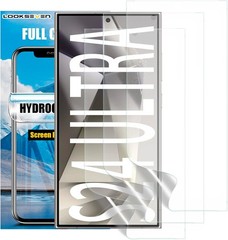 3PCS Hydrogel Screen Protector for Samsung Galaxy S24 Ultra High Sensitivity Sof