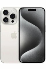 Apple iPhone 15 Pro Max – 512GB – White Titanium (Unlocked) – Excellent