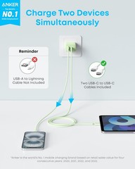 20W Fast USB C Charger Block, Type C Charger for iPhone 17/17 Pro Max/16 Series