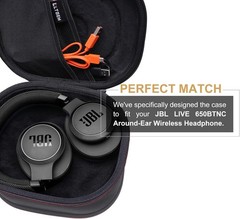 Black Case Compatible with JBL 510BT / 520BT / 520C / 670NC / Tune 770NC Headpho