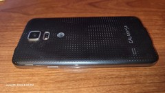 Samsung Galaxy S5 (SM-G900A) Black + 32GB SD Card + Otter Box + 2 Belt Clips