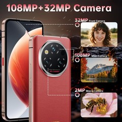 OUKITEL WP210 Rugged Smartphone 5G 36GB+512GB 8800mAh Android 15 108MP 6.7″ NFC