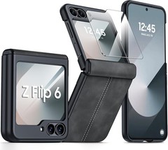 Case & Built-in Screen Protector for Samsung Galaxy Z Flip 6 & Z Flip 7 FE Ultra