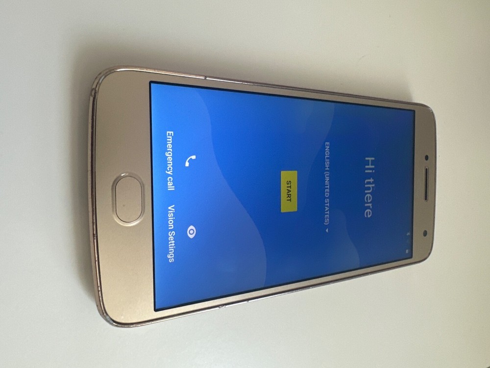 Motorola Moto G5 Plus XT1687 64GB Gold Unlocked (RA53)