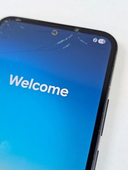 DEFECTIVE – Samsung Galaxy A54 – 128GB – Black – Spectrum – 10624
