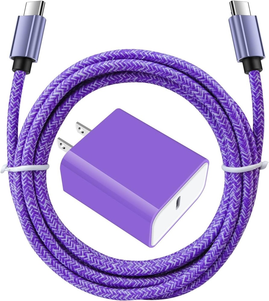20W USB C Fast Wall Charger Block for Samsung Galaxy A16 5G with 6Ft Type C Cord