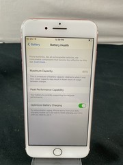 Apple iPhone 7 Plus 128GB A1784 AT&T Rose Gold Screen Burn Charge Port Issues
