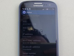 Samsung Galaxy S III (S3) (SGH-i747) 16GB – Blue (AT&T) – Clean IMEI – B413