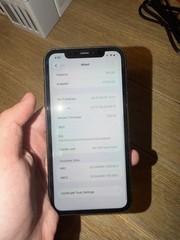 Apple iPhone 11 64GB Black Factory Unlocked Dual SIM iOS 12MP Smartphone
