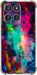 Case for Moto G Stylus 2026/2025, Colorful Universe Sky Drop Protection TPU Cove