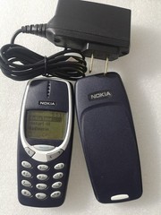 Unlocked Nokia 3310 Blue 2G GSM 900/1800 Good Quality Cellular Phone