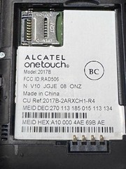 Alcatel OneTouch Retro 2017B Flip Phone (Sprint) – 40 MB Black