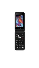 Schok Flip Phone 3.2 Display 8GB Blue Oversized Keyboard.