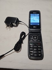 LG A340 – Gray and Black ( AT&T ) Cellular Flip Phone