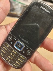 COLLECTOR Samsung Gravity 3 SGH-T479 Cell Phone BLACK T-Mobile Pre-Owned