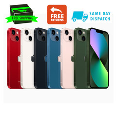 iPhone 13 128GB/256GB – Midnight, Green, Red – Unlocked, 5G – Free Shipping!