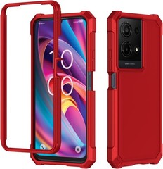 For TCL K32/K33 5G 2025 Phone Case with Tempered Glass Screen Protector,Slim Sof