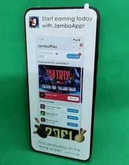 NEW Jambo SmartPhone Android 13 64GB Storage 4GB Ram. Black