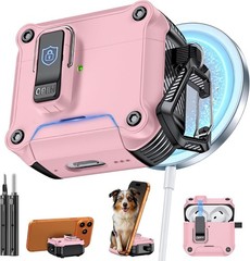 AirPods 4 Generation Case, Secure Lock & Phone Stand Design, Automatic Snap Cove