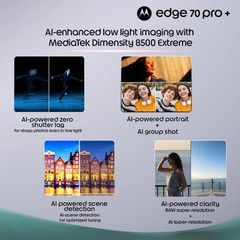 MOTOROLA Edge 70 Pro+ (Chicory Coffee, 256GB 12GB RAM) Dimensity 8500 Extreme.
