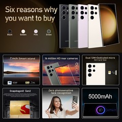 G23 Ultra 5G Dual SIM 128GB 7″ Unlocked Smartphone Cell Phone Android 13 5000mAh