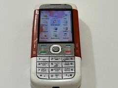 Nokia 5700 – Red Color (Unlocked) Retro Xpress Music Early Version 2007 as is