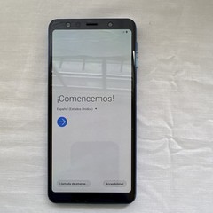 Samsung Galaxy A7 (2018) Blue Android Wi-Fi Bluetooth Micro USB Bar Smartphone