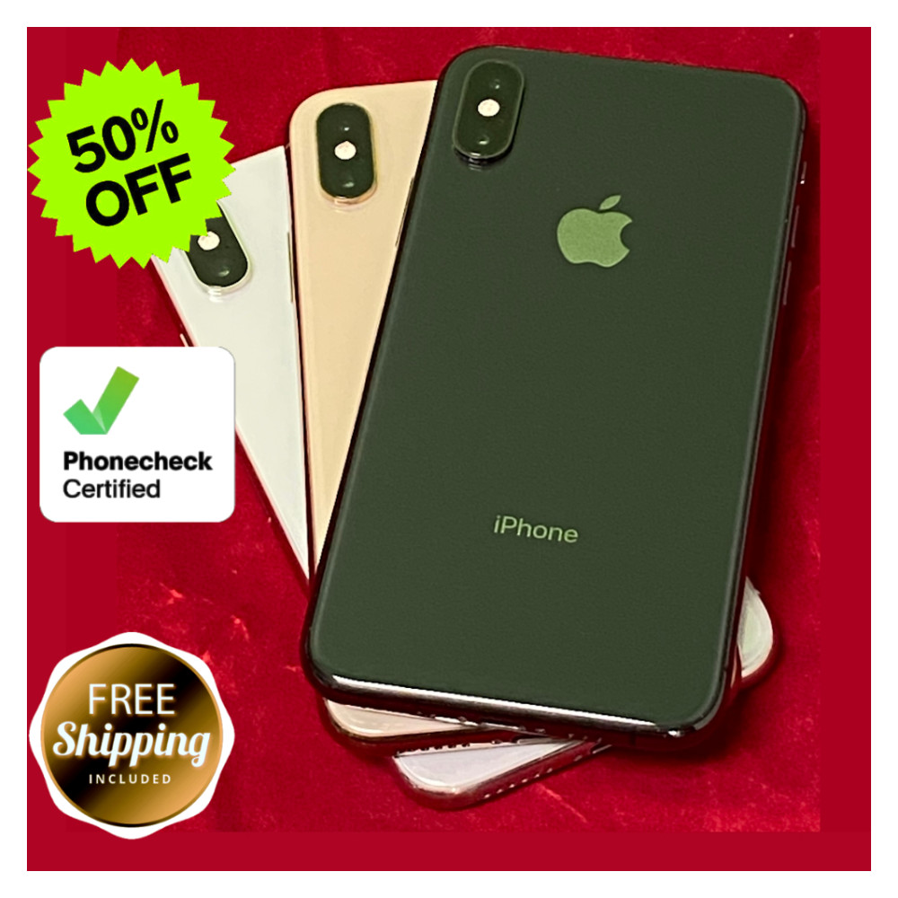 Apple iPhone XS – 64GB/256GB – Unlocked/Verizon – Space Gray, Silver, Gold
