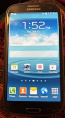 Samsung Galaxy S3 SPH-L710 Gray (Sprint) 16GB Fast Ship Good Used Cracked