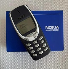 Unlocked Nokia 3310 Blue 2G GSM 900/1800 Good Quality Cellular Phone