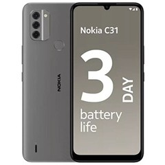 Nokia C31 Original Dual SIM 4G LTE 6.75″ 13.0MP 64GB WIFI GPS Android Phones