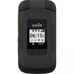 Unlocked Sonim XP3 Plus Rugged Flip Phone 16GB SonimOS IP68 CAMERA Black