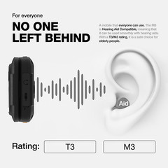 AGM M8 4G Rugged Flip Feature Phone Large Button Senior Basic Phone Drop-proof