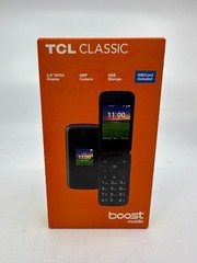 New/Sealed – Boost Mobile Summit Flip, 8GB, Black – Prepaid Phone [Locked]