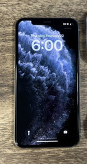 Apple iPhone 11 Pro Max – 64 GB – Silver (Unlocked) – Battery health 50-70%