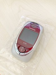 Siemens SL55 – Ruby Red – New Condition – Boxed – Complete Set