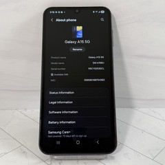 Samsung Galaxy A15 5G 64 GB SM-A156U Blue Cricket #H83