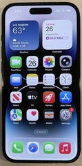 CRACKED BACK GLASS, GSM UNLOCKED BLACK iPhone 14 PRO, 256GB A2650 MQ0N3LL/A.