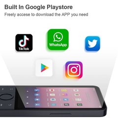 F22 Unlock QIN PRO 4G LTE MINI Android 12 Smartphone Phone Keypad Compact Mobile