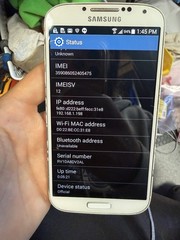 Samsung Galaxy S4 SGH-M919 16GB T-Mobile White Frost Clean IMEI Working