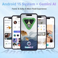 OUKITEL P1 Pro Cell Phone Android 15 16GB+256GB 50MP 120Hz Dual SIM 4G 6.7″ NFC